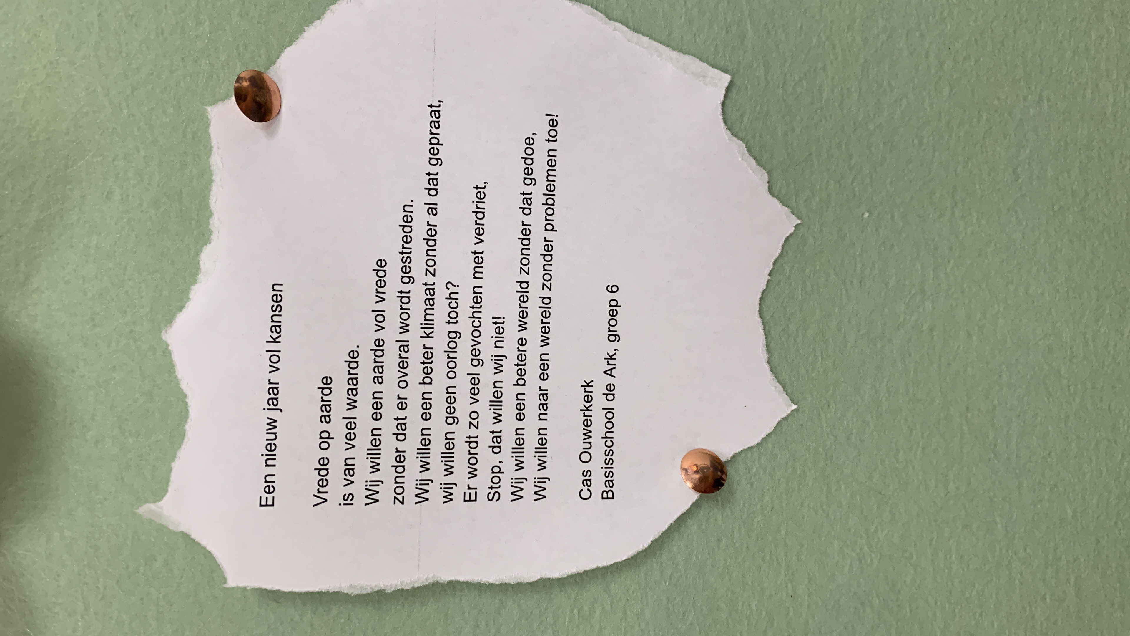 Uitslag gedichtenwedstrijd 