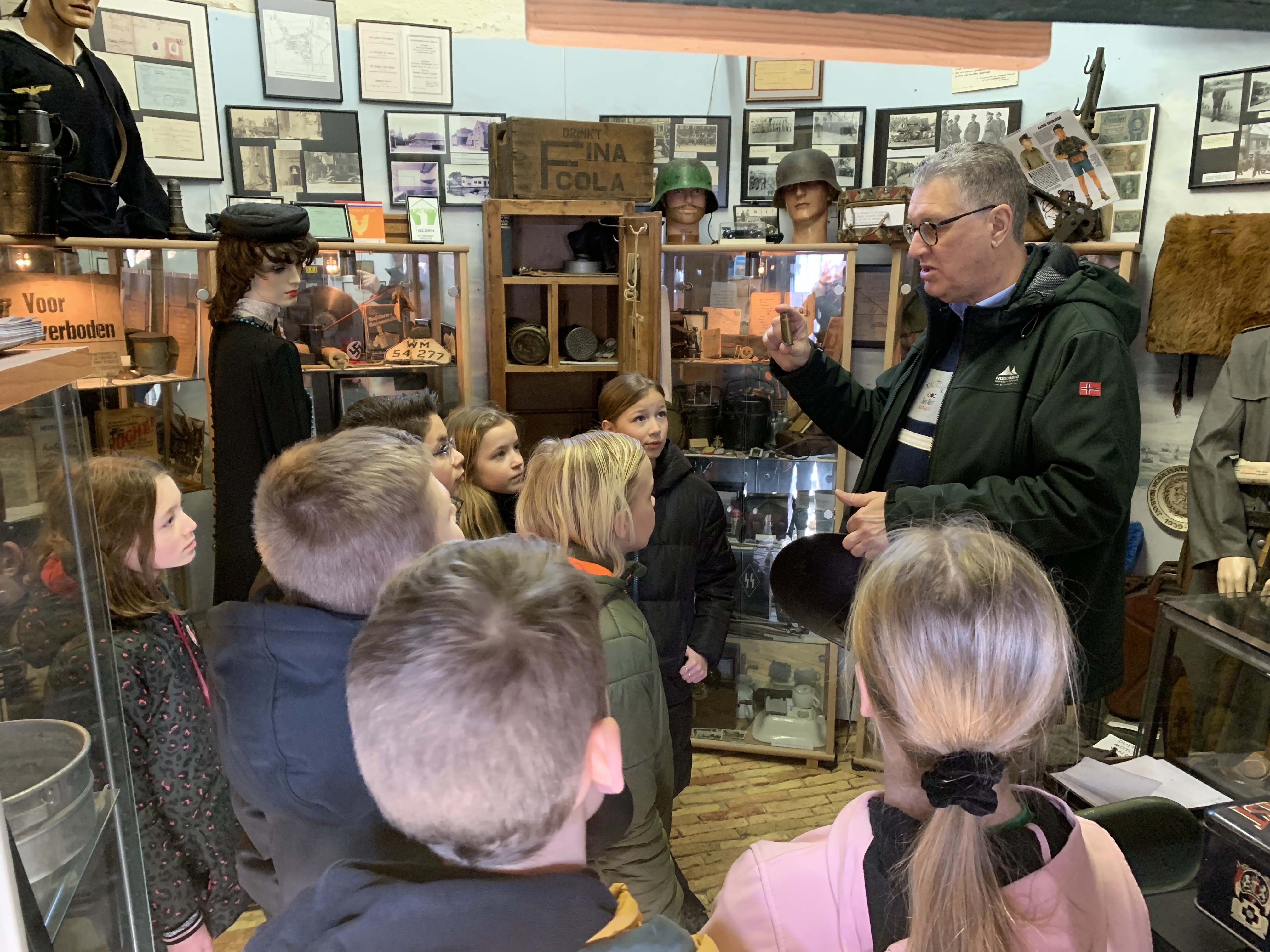 Bezoek aan het Oorlogsmuseum 