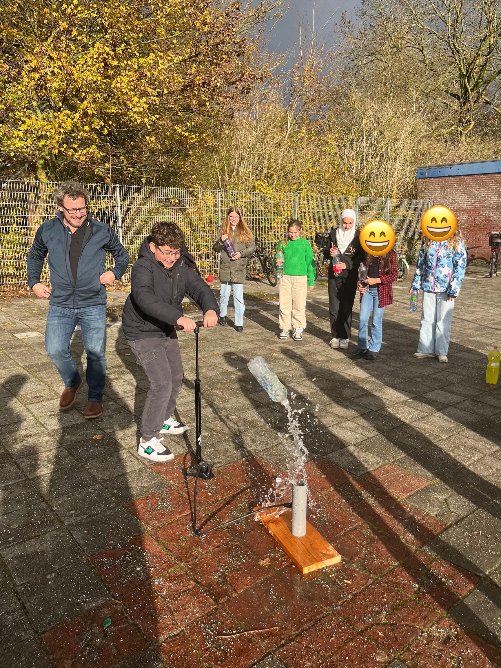 Onderzoek naar luchtdruk bij groep 7/8